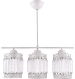 Resim polataydinlatma Zerda Sıralı 3 Lü Beyaz (optik Taşlı) 