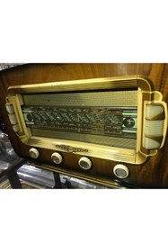 Resim tayfuntufan antika koleksiyon Bastide Fransız Lambalı Radyo 