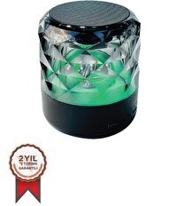 Resim Torima Bluetooth Hoparlör Rgb Işıklı Taşınabilir Speaker D15 Siyah 