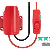 Resim Stellar 12V M12 Pil Adaptörü Için Power Wheel Adaptörü Anahtar Sigorta ve Kablo Terminalleri ile Pil Dönüştürücü Kiti (Yurt Dışından) 