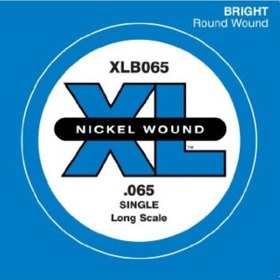 Resim D'addario Nickel Wound Single Long Scale .065 - Xlb065 Bas Gitar 