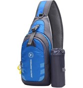 Resim Outdoor Spor Crossbody Seyahat Sırt Çantası Mavi 