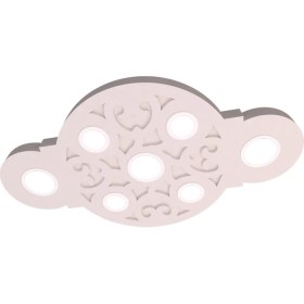 Resim Motifpiyer Tavan LED Spotlu Göbeği-52-56 x 95 cm-Yuvarlak 