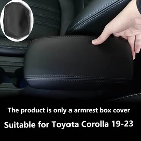 Resim For Toyota Corolla 2019-2023 Koltuk Altı Kutusu Kapak - Suni Deri, Tekstil Malzemesi Olmayan, Siyah, Koltuk Altı Koruma | Şık Koltuk Altı Kapak | Dayanıklı Koltuk Altı Kapak, Koltuk Altı Kutusu 