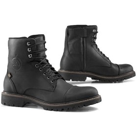 Resim Falco Gordon 2 Motosiklet Botu Deri Siyah 