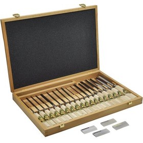 Resim Kirschen Two Cherries Profesyonel Ahşap Yontma Oyma Seti 18 Parça 