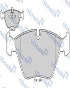 Resim MANDO Mbf015212 Fren Balatasi On (155MM) E60 E61 E90 E91 5 Serisi 03 (WA196945) 