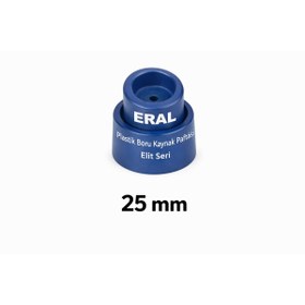 Resim Eral 25 mm Plastik Boru Kaynak Paftası Elit Seri Mavi Teflonlu PPRC Kaynak Ucu 