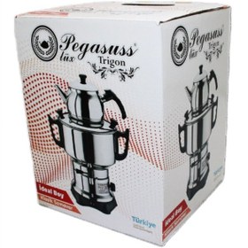 Resim Pegasus Lüx Trigon 4.5 L 1100 W Tek Musluk Semaver 