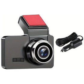 Resim Xuweiwei 1080p Hd 3 Inç Araç Kamerası Tek Kameralı Arka Kamera Yok Gece Görüşü Geniş Açı 128gb Döngü Kayıt 