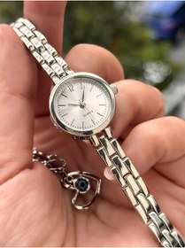 Resim Bonicce Marka Gümüş Renk Mini Mini Kasa, İnce Kordon, Bileklik Hediyeli 