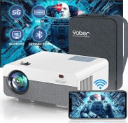 Resim Pro Y9 5G WiFi Bluetooth Projektör, 15000LM 450 ANSI 1080P Yaber