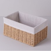 Resim Linens Carry 30x20x15 cm Sepet Naturel 