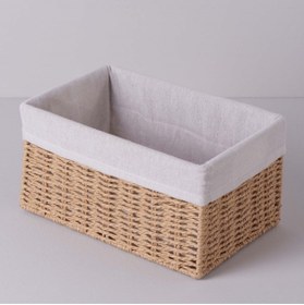 Resim Linens Carry 30x20x15 cm Sepet Naturel 