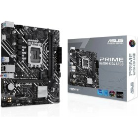 Resim Asus Prıme H610M-K D4 Argb Intel H610 LGA1700 Ddr4 3200 HDMI M2 Usb3.2 Aura Rgb Matx 