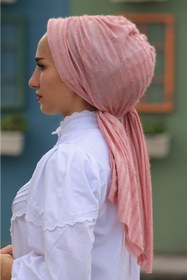 Resim Sahra Şal Dünyası Simli Tasarım Bone 