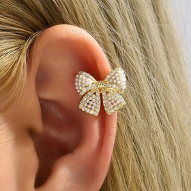 Resim Elegant Püskül Klip-On Küpeler, Sentetik Kübik Zirkonya & Mini Boncuklar, Bakır, Basit Lüks Stil, Günlük ve Parti Occasions için Çeşitli, Tüm Mevsim Aksesuarı, Noel Hediye Fikri 