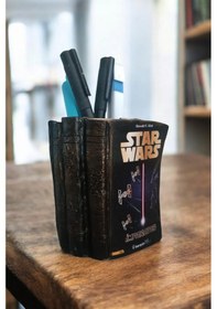 Resim Star Wars Kitabı Şeklindeki Kalemlik 10x8 Cm 