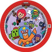 Resim Lsb5356 Brawl Stars. 8 Adet Tabak 23 Cm 