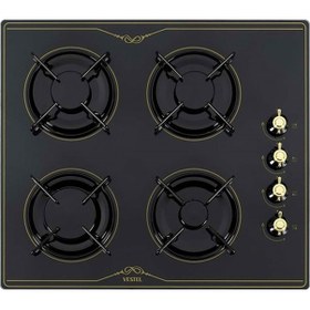 Resim Vestel AO-6104 YRS DG 60 CM 4 Gözü Gazlı Ankastre Ocak 