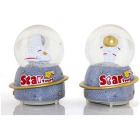 Resim Kar Küresi Işıklı Müzikli 13 Cm - 9051773134042rx8 