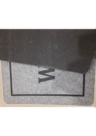 Resim Paspas, Halılı Paspas, Welcome Baskılı Kapı Önü Paspası-45 70 Gri 