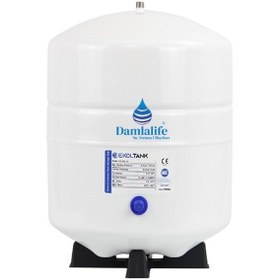 Resim Ekol 3.2 Galon ( Ro 132 ) 12 Litre Su Arıtma Tank Metal Depo 