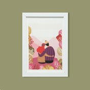 Resim Q-Art Love Çerçeveli Tablo 