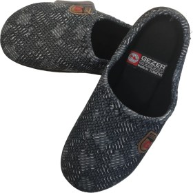 Resim Gezer Kışlık Erkek Ev Terliği 