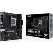 Resim Asus TUF Gaming A620M-Plus AMD A620 6400 MHz (OC) DDR5 Soket AM5 mATX Anakart 