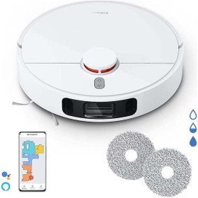 Resim Xiaomi Ultra Premium 3d Engellerden Kaçınma Çift Ped Basınçlı Paspas Özelliği Robot Süpürge 