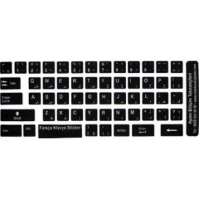 Resim Notebook Uzman Farsça Klavye Sticker, İranca Klavye Etiketi, Notebook Ve Pc Uyumlu 