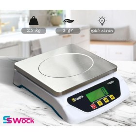 Resim TS500 Dijital Terazi 25KG / 1gr 