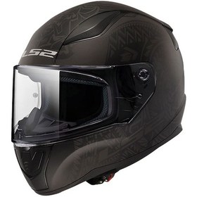 Resim Ls2 Rapid 2 Takaroa Kask Mat Siyah 