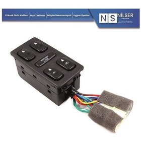 Resim Hyundai Elantra Ön Sol Cam Açma Düğmesi 1992-1994 