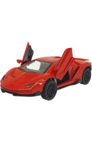 Resim Vardem Çek Bırak Metal Arabalar 13 cm - SR2213- Kırmızı 