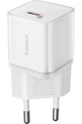 Resim BAZAARİO GaN5S Hızlı Şarj Adaptörü 1C, 30W EU, Ay Beyazı BZRİO 1116346 
