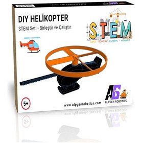 Resim Stem Helikopter Seti - Çocuklar Için Eğlenceli Ve Eğitici Oyuncak 5+ Yaş 