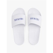 Resim Hılfıger Prınt Tumble Pool Slıde-8409 Whıte 