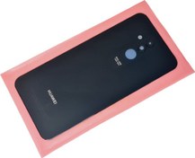 Resim Huawei Mate 20 Lite Arka Pil Batarya Kapağı (Kamera Lensli CAM) SİYAH Tkgz