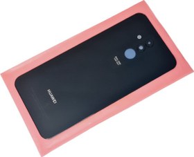 Resim Huawei Mate 20 Lite Arka Pil Batarya Kapağı (Kamera Lensli CAM) SİYAH 