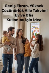 Resim NPO NW3299T 32'' Full HD 4/64GB Android Dokunmatik Dijital Aile Takvimi Smart Led Ekran 