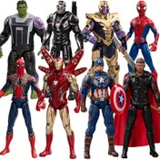 Resim Erkekler için Demir Aksiyon Figürü MK50 Avengers 5 Eklemli Bebek Model Oyuncak, Avengers 5 Serisi Koleksiyonluk 