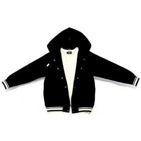 Resim Carinos Erkek Çocuk Kapüşonlu 2li Sweatshirt-14687 Siyah 
