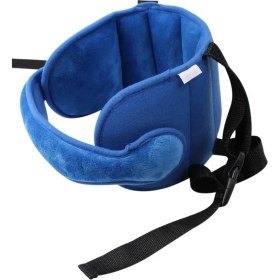 Resim Cdwishbest Mavi Stil Bebek Çocuk Ayarlanabilir Araba Koltuğu Sabit Baş Desteği Yastık Boyun Güvenlik Koruma Pedi Kafalık Çocuk Seyahat Uyku Yastığı (Yurt Dışından) 