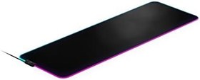 Resim Steelseries Qck Prism Cloth Oyuncu Mouse Pedi, 2 Bölgeli RGB Aydınlatma, Gerçek Zamanlı Etkinlik Aydınlatması, Boyut: XL 