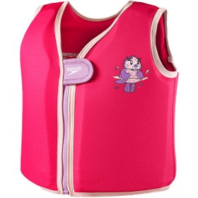 Resim Speedo Printed Float Vest Unisex Çocuk Pembe Can Yeleği 