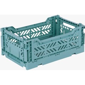 Resim Aykasa 261710 Minibox Teal Katlanabilir Kasa 
