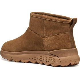 Resim Geox Kadın Taba D Spherıca 4X4 B Abx B - Suede Süet Deri Teddy Bot - Kahverengi / 