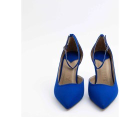 Resim Ruxene Vita Kapalı Sivri Burun 9cm Ince Topuk Bantlı Stiletto - Topuklu Ayakkabı 